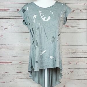 Stylish Gray Women's Top